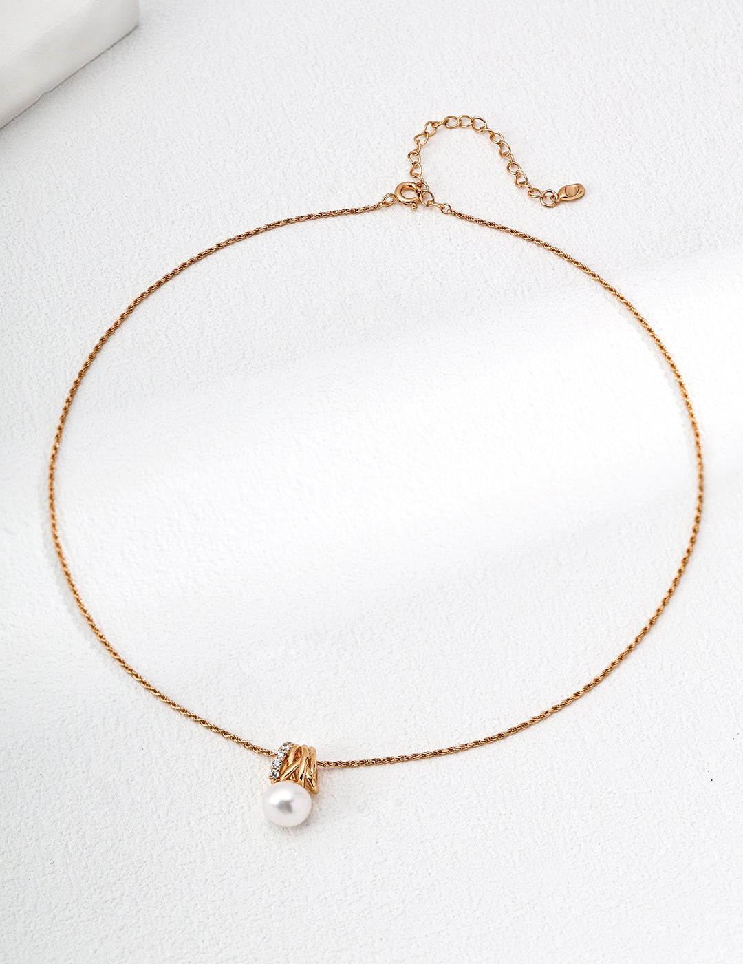 S925 Sterling Silver Natural Pearl & Zircon Necklace – Starlit Elegance