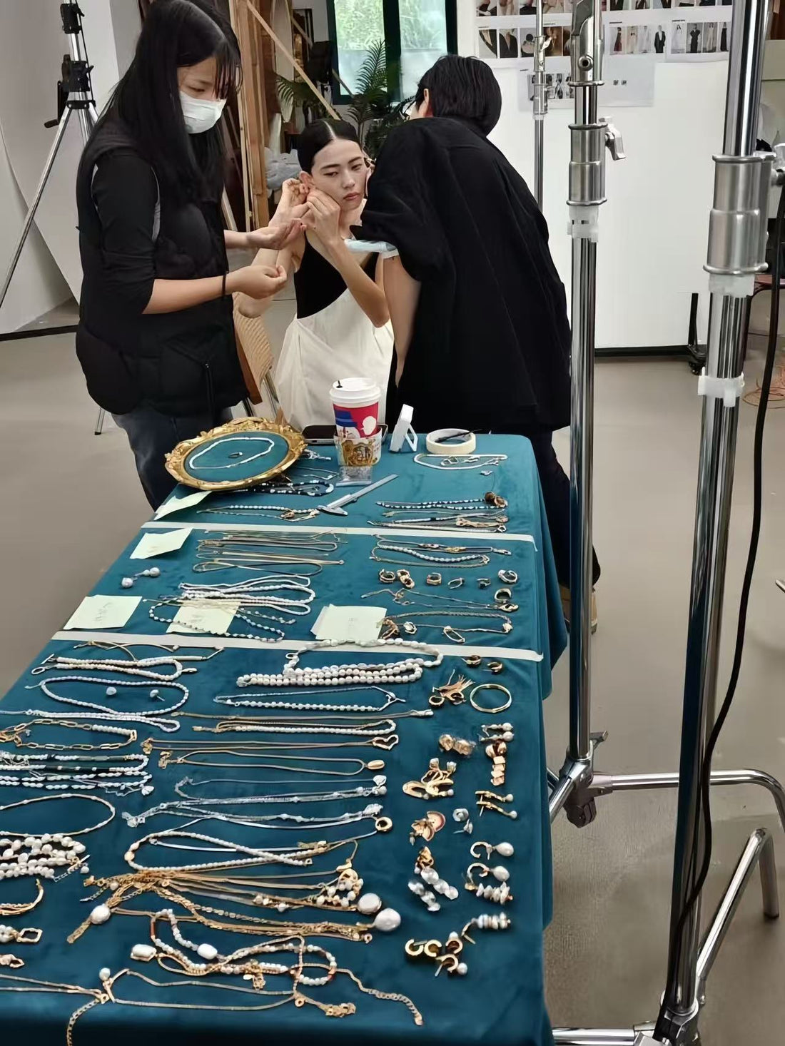 Our Sterling Silver & Pearl Jewelry Workshop, Jewelry studio, Jewelry workshop, Jewelry brand