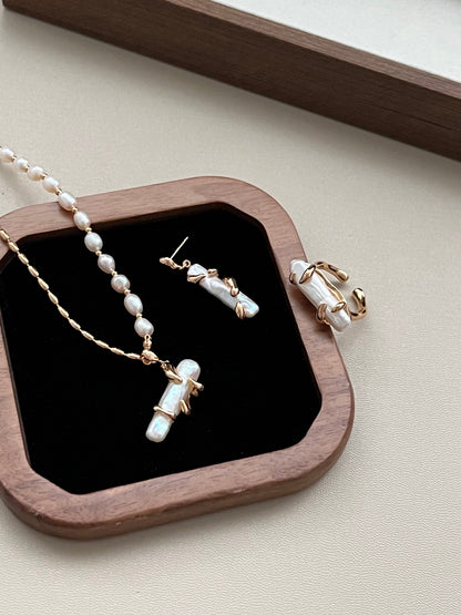 long baroque pearl necklace, S925 silver baroque pearl necklace, long pearl necklace vintage design, vintage gold platinum jewelry, artisan pearl statement necklace, elegant baroque pearls necklace