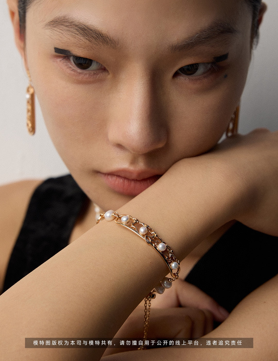 Vintage Natural Pearl Bracelet, natural pearl bracelet, Chinese plum blossom bracelet, S925 sterling silver bracelet, vintage pearl jewelry, oriental design bracelet