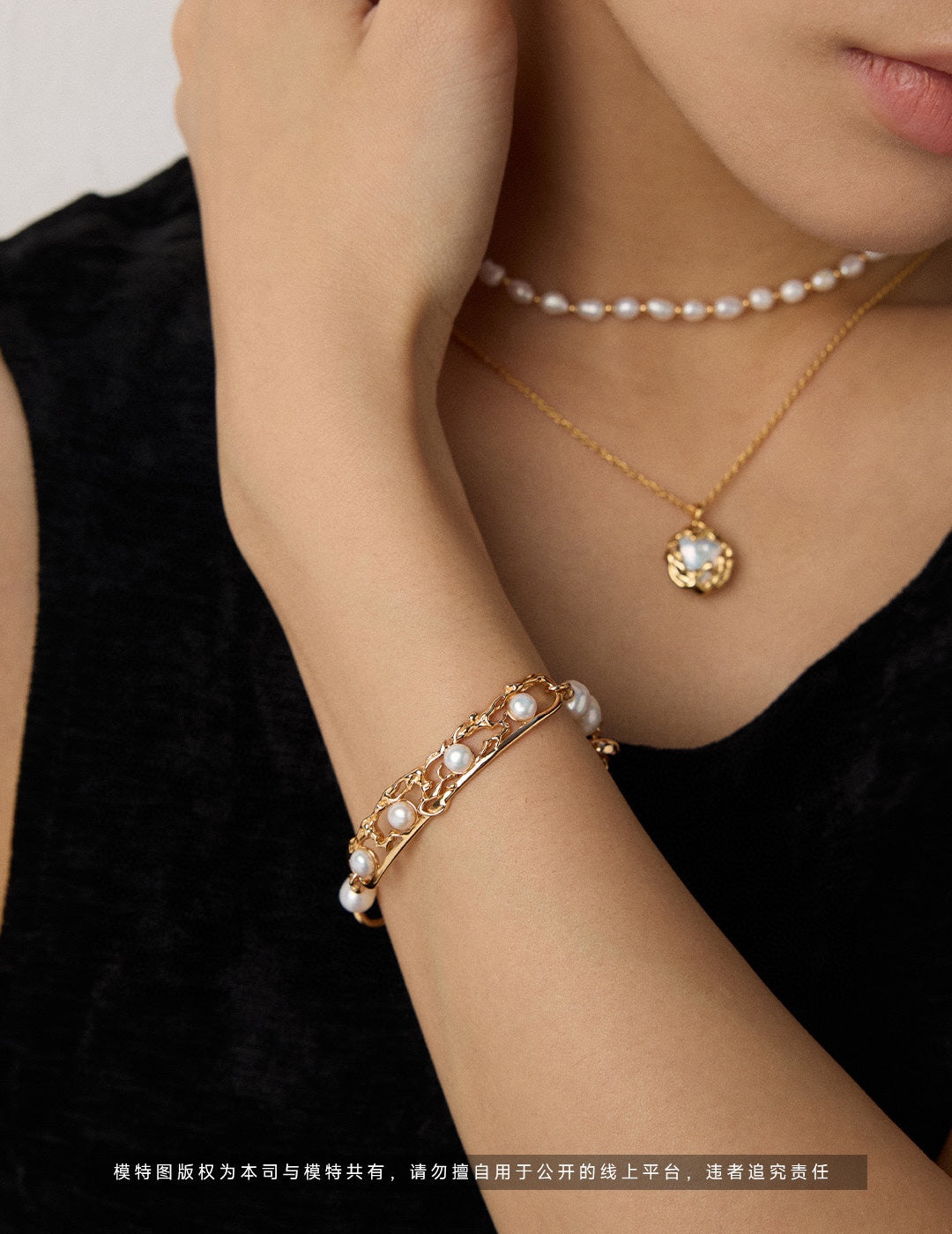 Vintage Natural Pearl Bracelet, natural pearl bracelet, Chinese plum blossom bracelet, S925 sterling silver bracelet, vintage pearl jewelry, oriental design bracelet