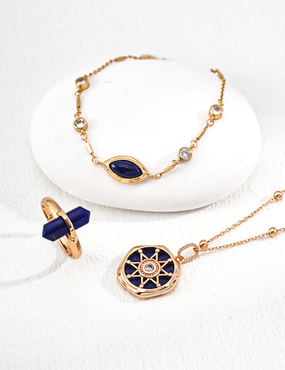 Lapis Lazuli Silver Bracelet, lapis lazuli bracelet,   sterling silver gemstone bracelet,   leaf design bracelet,   zircon accent bracelet,   vintage silver bracelet,   blue gemstone jewelry, 