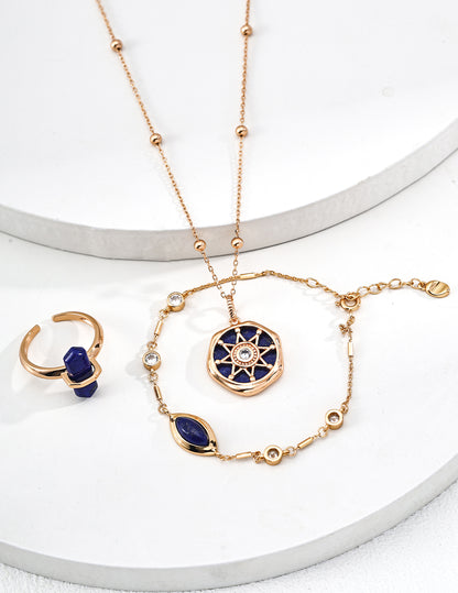 Lapis Lazuli Silver Bracelet, lapis lazuli bracelet,   sterling silver gemstone bracelet,   leaf design bracelet,   zircon accent bracelet,   vintage silver bracelet,   blue gemstone jewelry, 