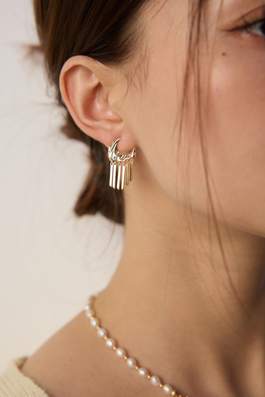 french tassel earrings, S925 silver tassel earrings, vintage minimalist earrings, sterling silver jewelry, elegant tassel earrings, artistic French earrings