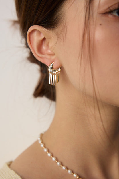 french tassel earrings, S925 silver tassel earrings, vintage minimalist earrings, sterling silver jewelry, elegant tassel earrings, artistic French earrings