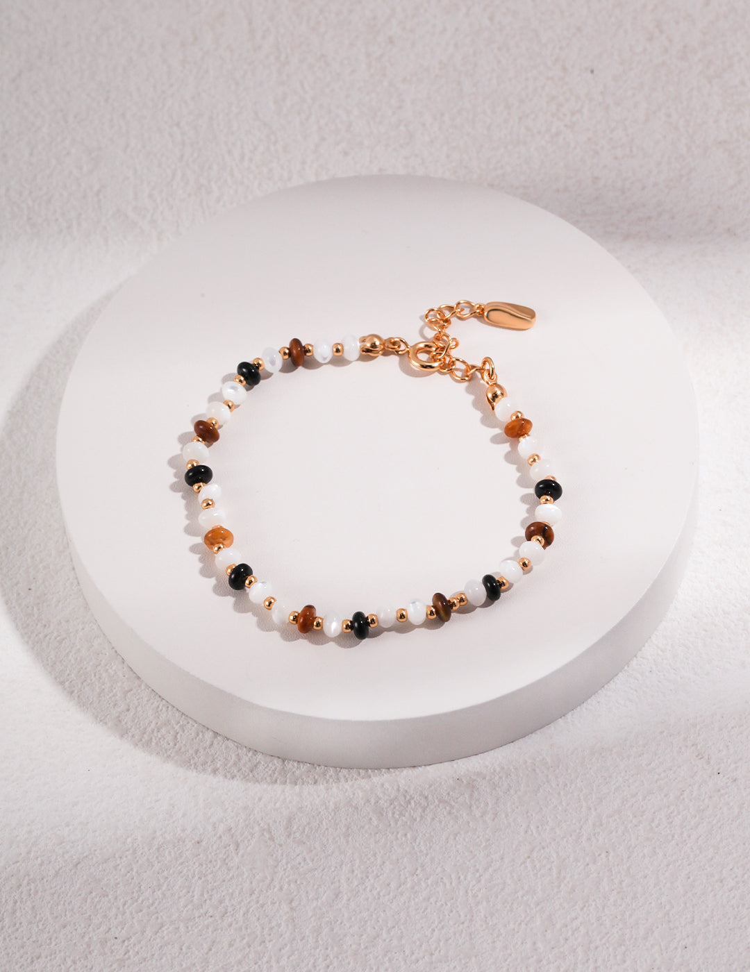 tiger’s eye & black onyx bracelet, S925 silver gemstone bracelet, tiger’s eye bracelet, black onyx jewelry, vintage gemstone bracelet, bold gemstone bracelet, tiger’s eye black onyx bracelet
