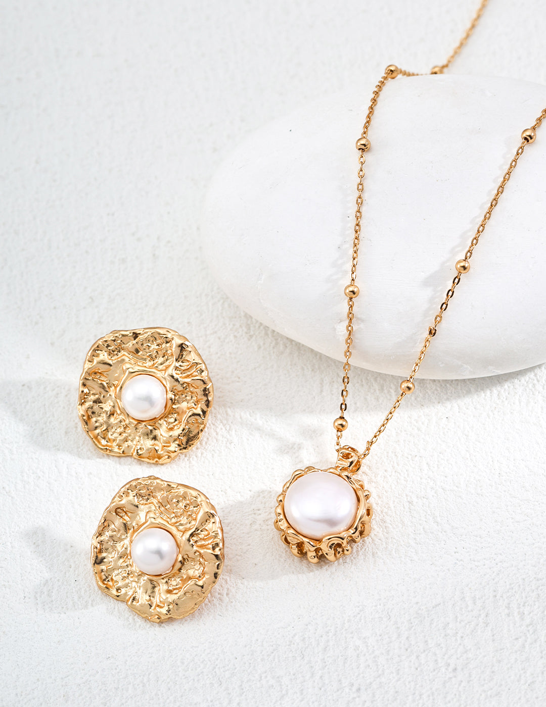 18K gold silver necklace, Natural Pearl Pendant, S925 pearl pendant necklace, 18K gold pearl necklace, minimalist pearl jewelry, pearl pendant necklace, S925 silver pearl jewelry, minimalist pearl necklace, elegant everyday necklace
