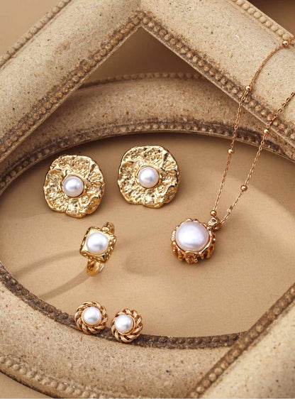 18K gold silver necklace, Natural Pearl Pendant, S925 pearl pendant necklace, 18K gold pearl necklace, minimalist pearl jewelry, pearl pendant necklace, S925 silver pearl jewelry, minimalist pearl necklace, elegant everyday necklace