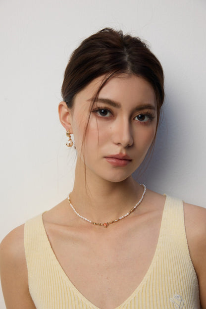 Baroque Natural Pearl Earrings | Lava Inspired Design