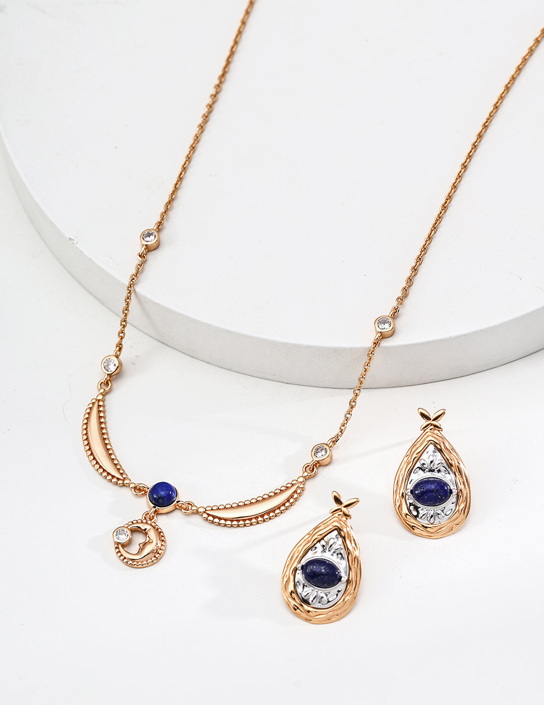 S925 silver lapis lazuli necklace, lapis lazuli necklace,  S925 silver gemstone necklace,  vintage lapis lazuli jewelry,  lapis lazuli pendant,  zircon pendant necklace,  artistic fluid design jewelry