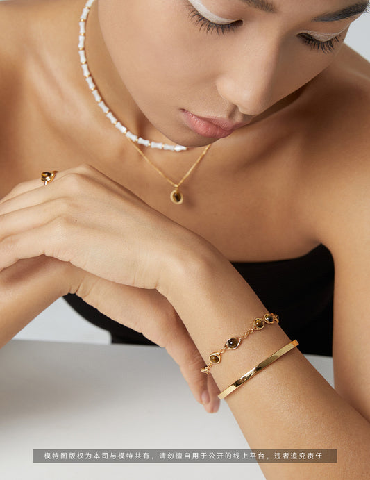 Tiger’s Eye Ring | S925 Sterling Silver Adjustable Ring